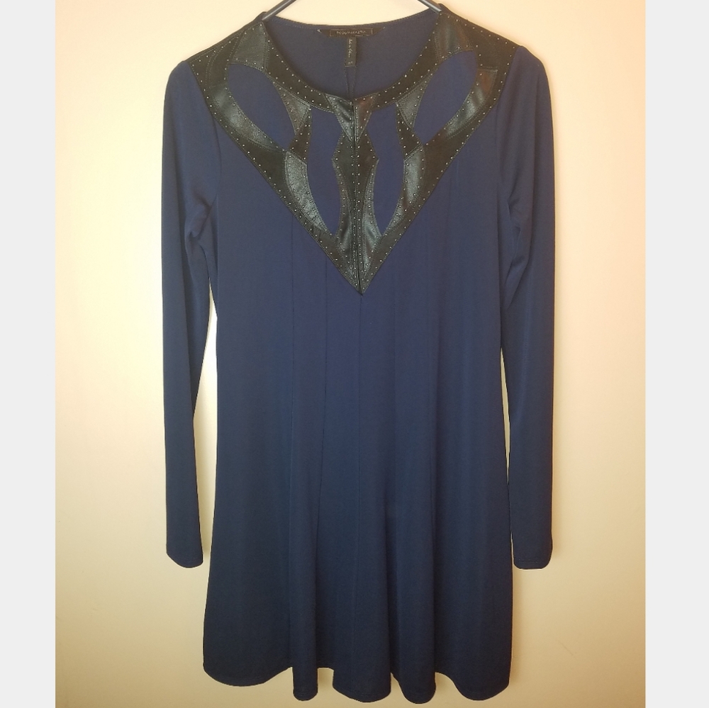 BCBG Maxazria Jaena Embellished Flounce Dress - Picture 4 of 8